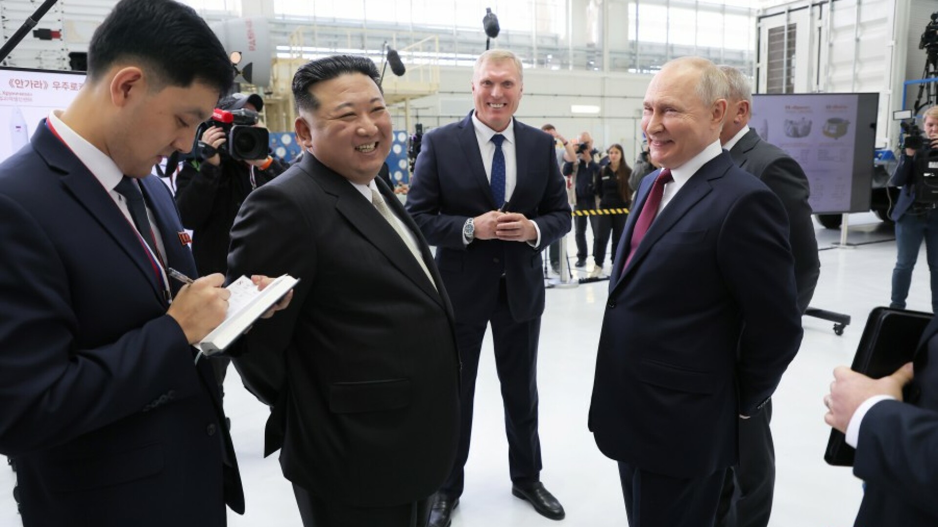 Vladimir Putin, Kim Jong Un