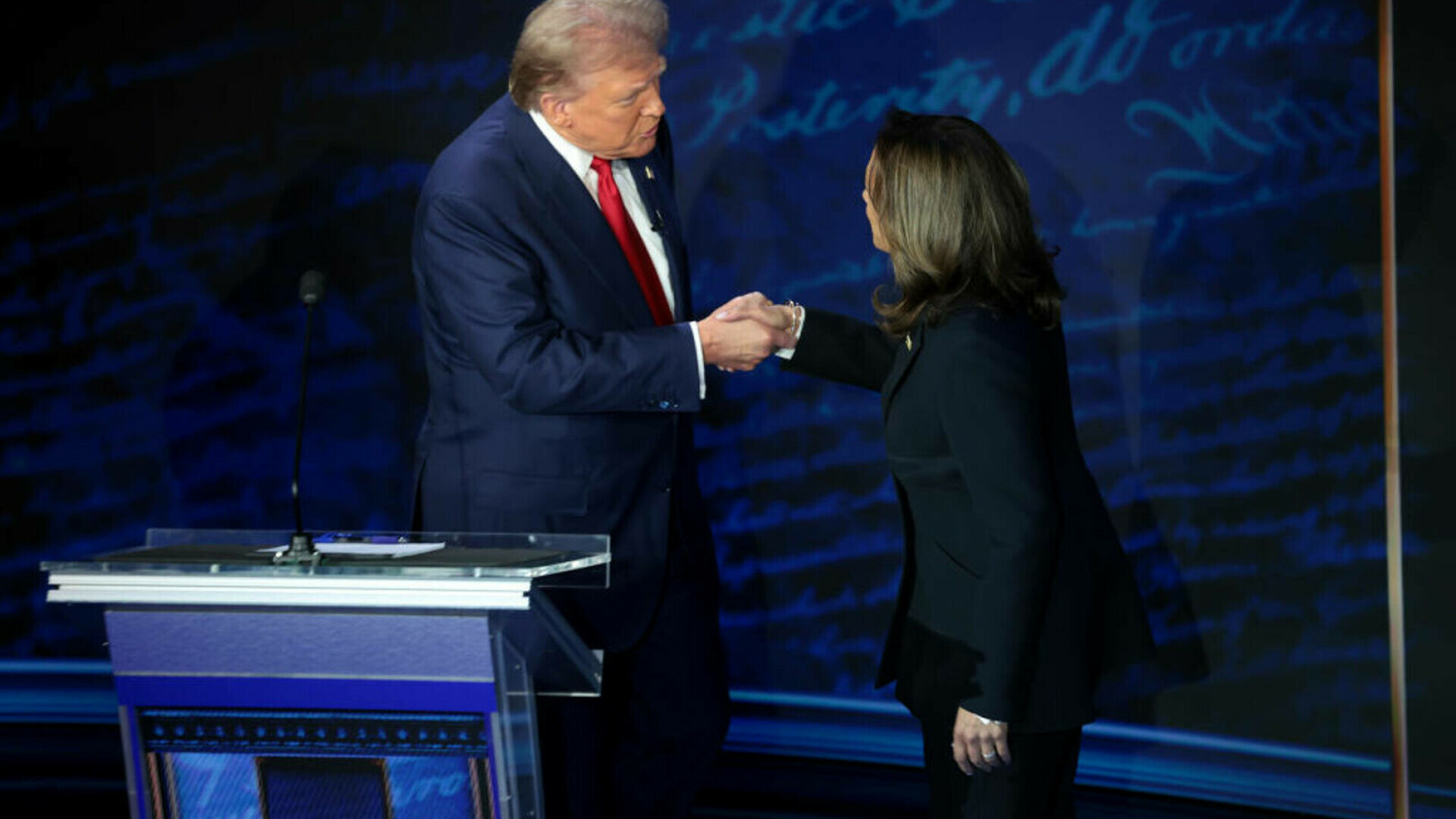 Kamala Harris, Donald Trump