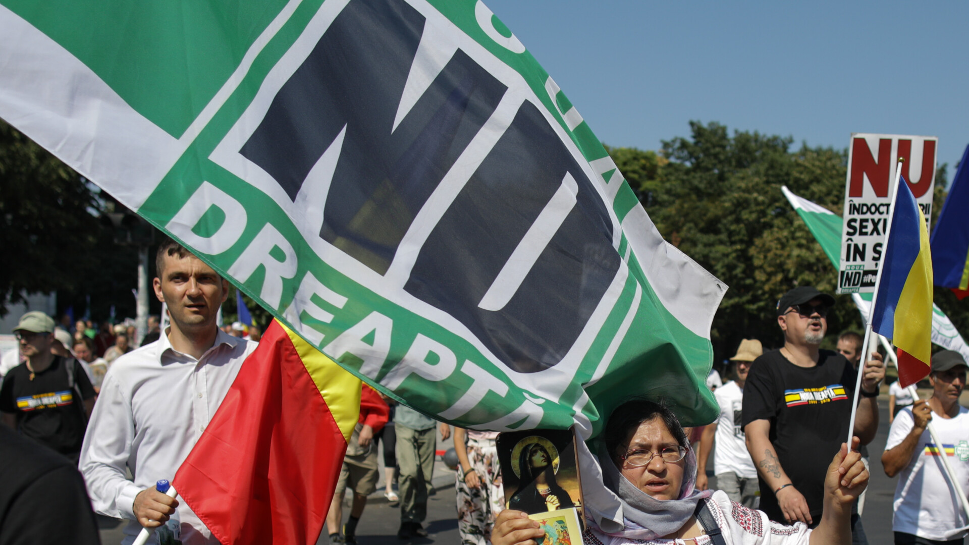 protest noua dreapta