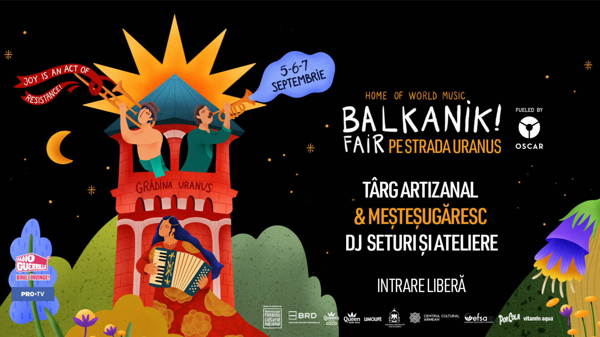 Balkanik Festival 2025, fueled by OSCAR Downstream - meșteșug, artă și expoziții în mijlocul muzicii și dansului