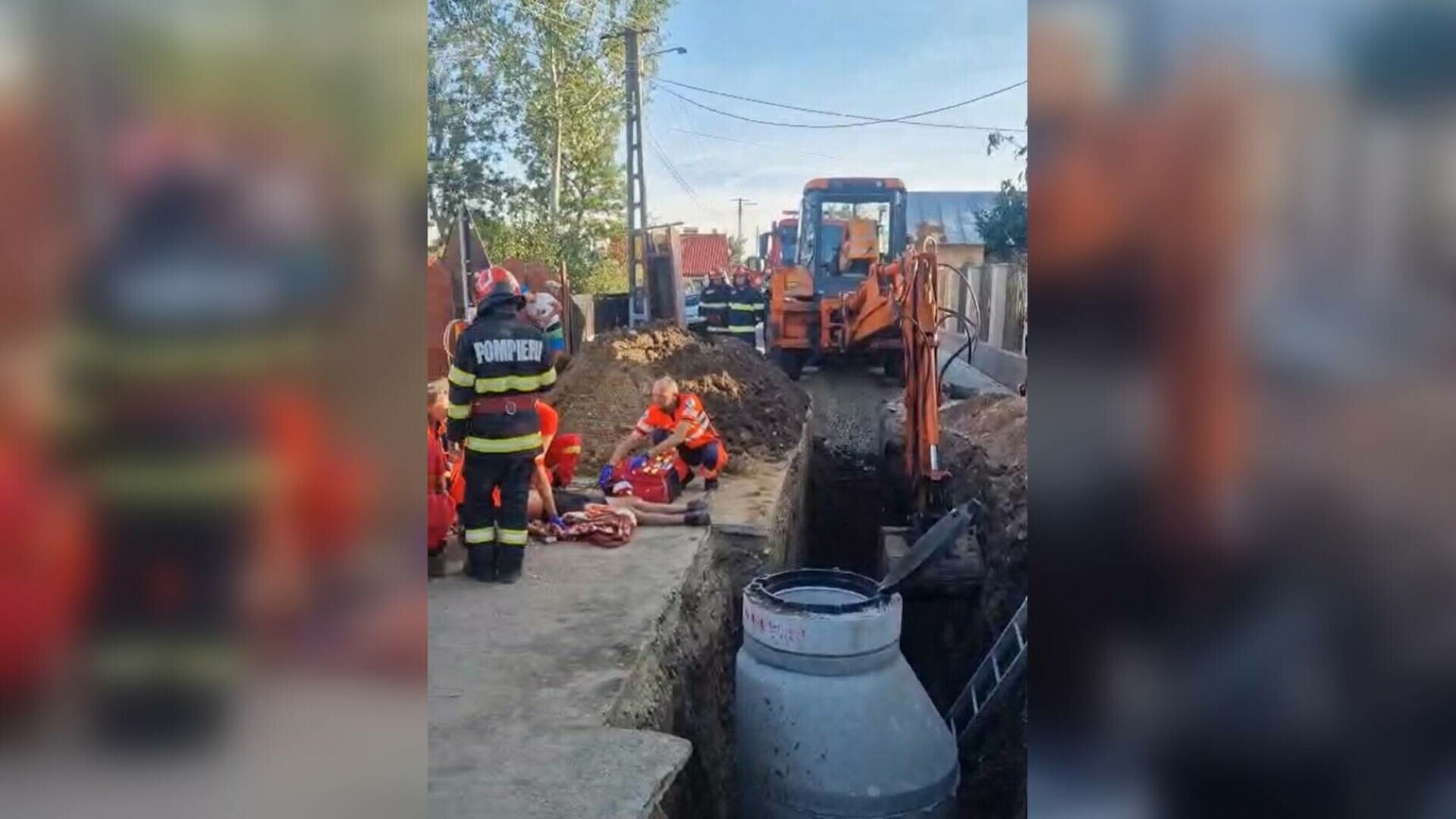 Un tânăr de 18 ani a fost surprins de un mal de pământ în județul Dâmbovița. Pompierii au intervinit de urgență