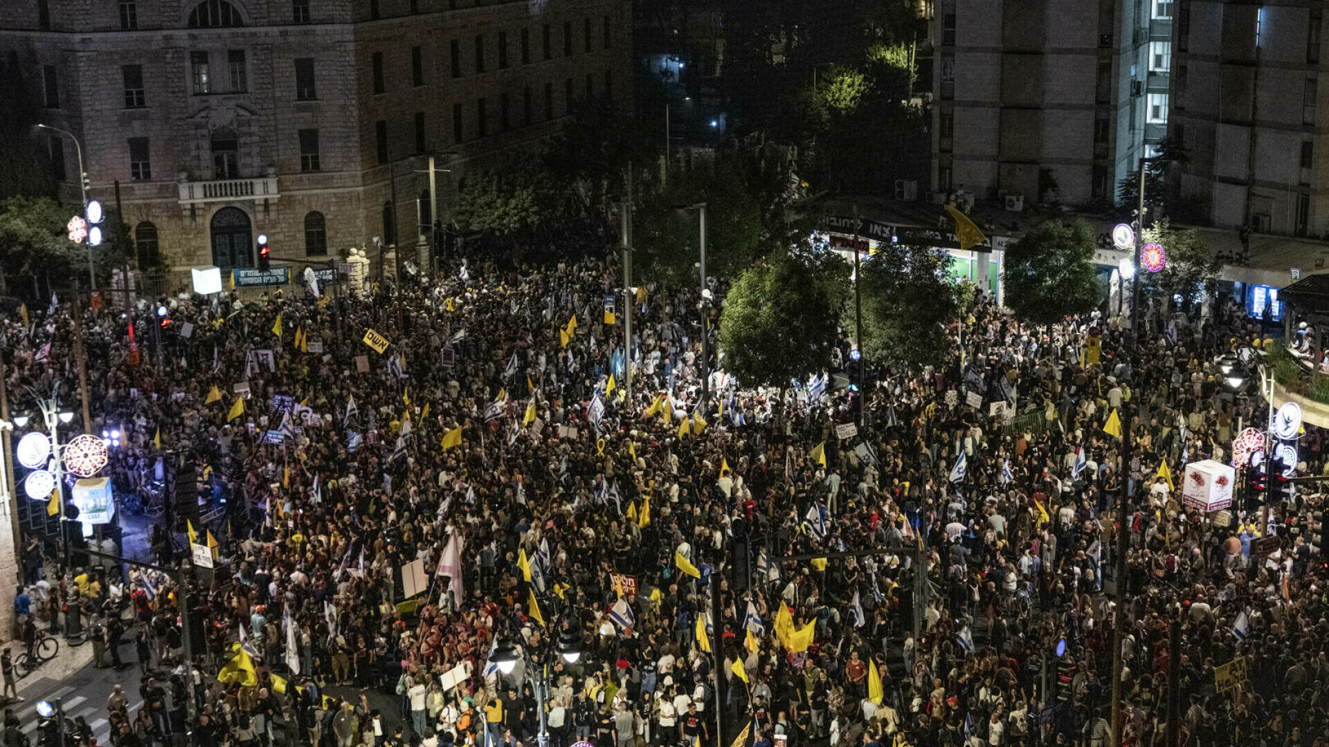 Protest de amploare împotriva lui Netanyahu în Israel. Oamenii cer acord de eliberare a ostaticilor „Veți plăti pentru asta”