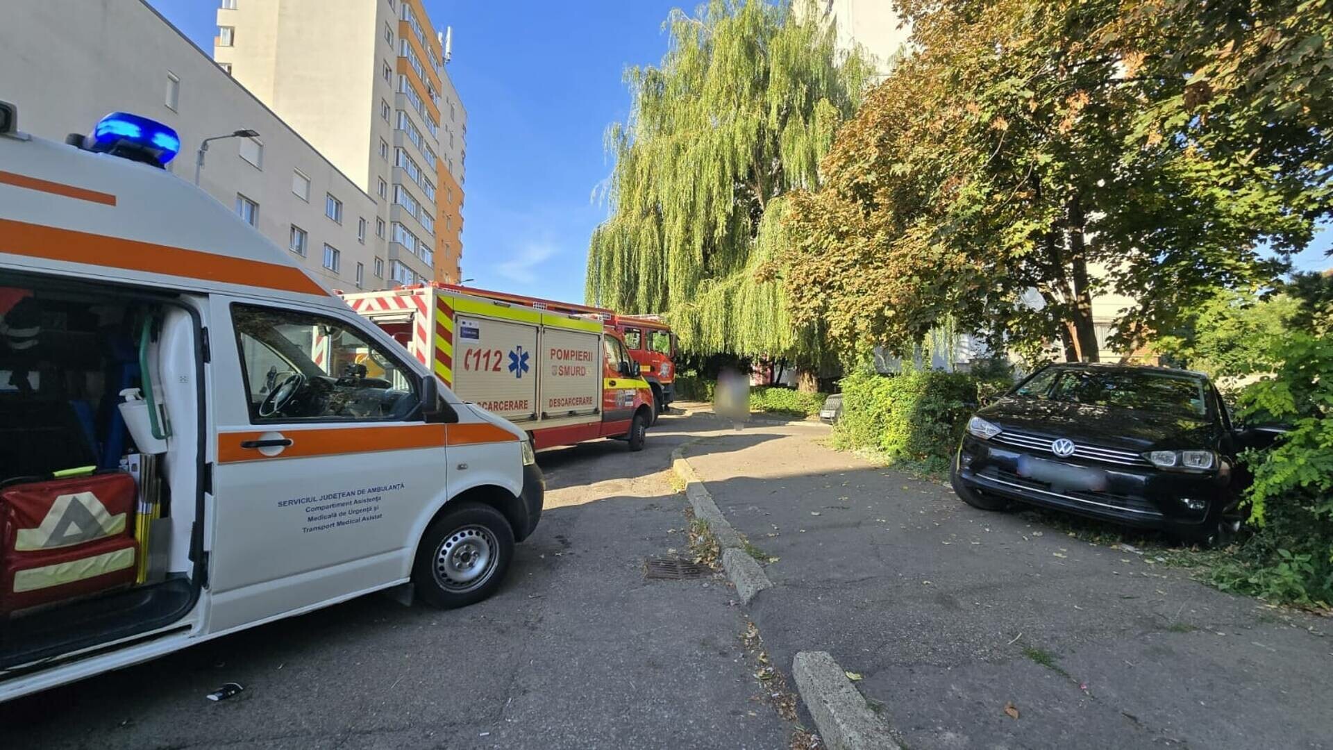 Accident grav în Suceava. Doi copii și o femeie au ajuns la spital, după ce un șofer a pierdut controlul volanului