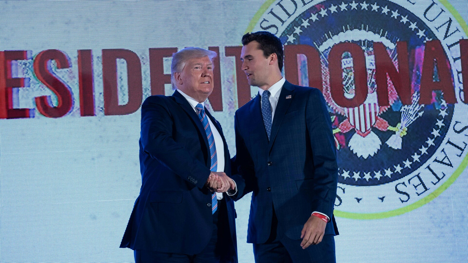 charlie kirk și donald trump