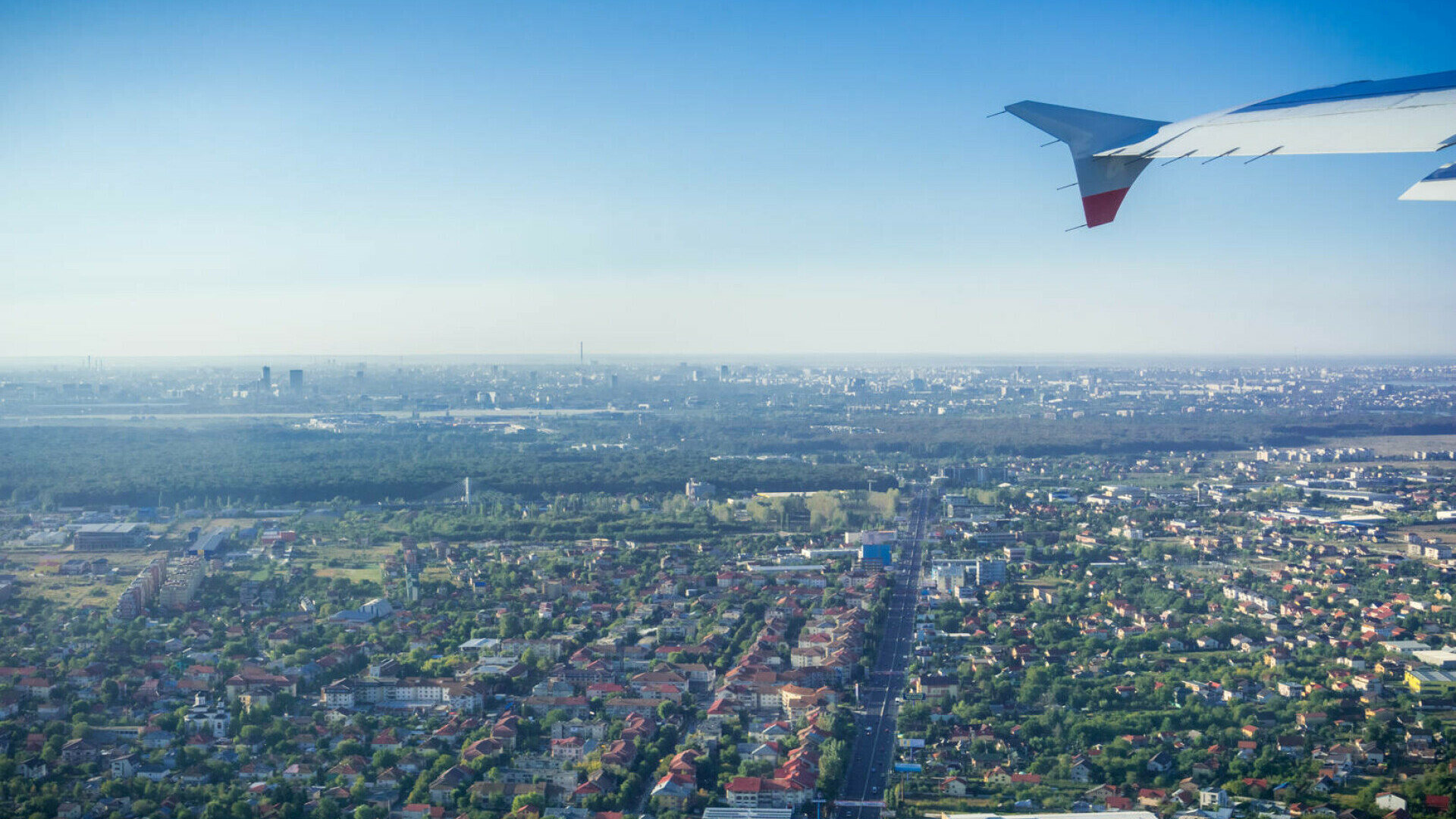 vedere otopeni avion