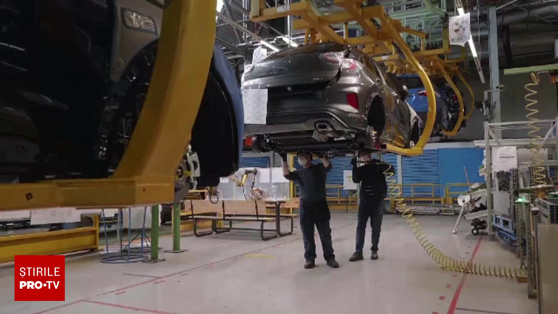 Mașini produse în România, în topul vânzărilor din Europa. Industria auto  menține producția la un nivel ridicat - Știrile ProTV