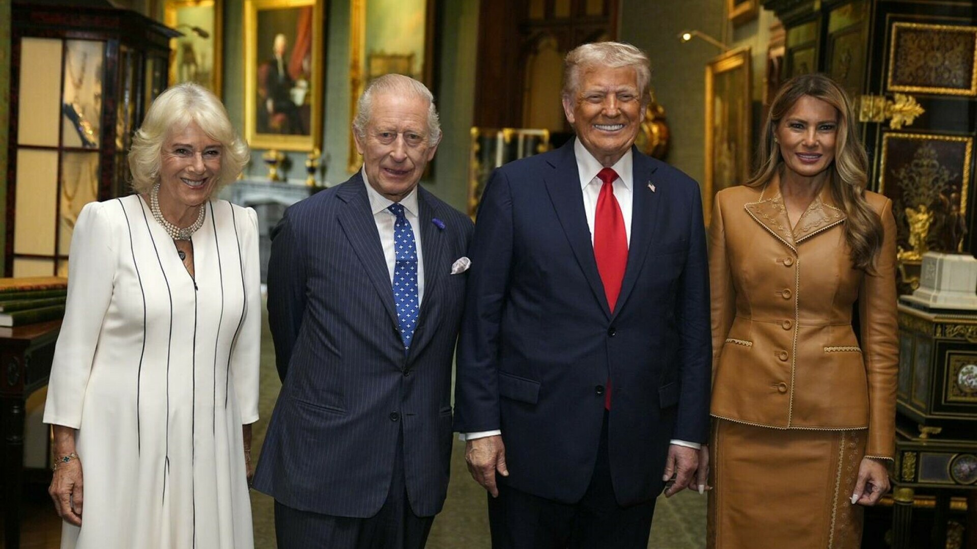 Donald Trump a plecat de la Castelul Windsor