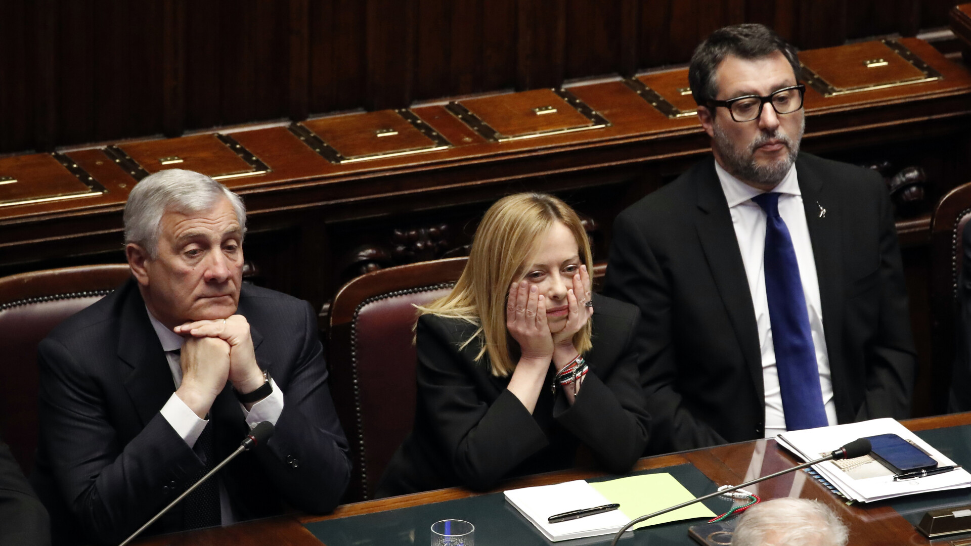 meloni salvini si tajani