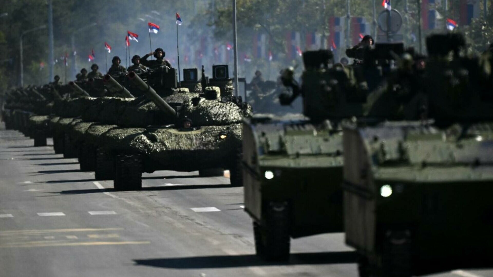 parada militara serbia, parada militara belgrad, armata serbia