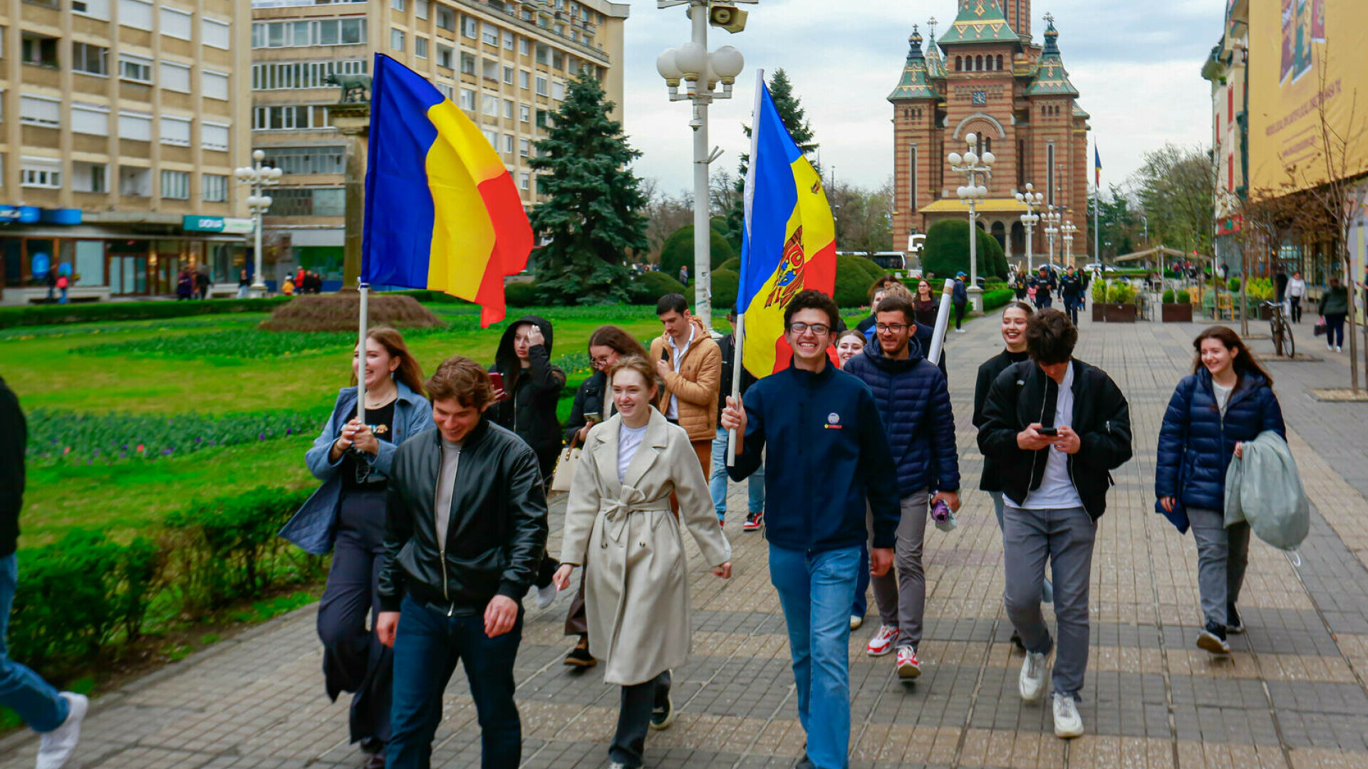 Studenți moldoveni în Timișoara