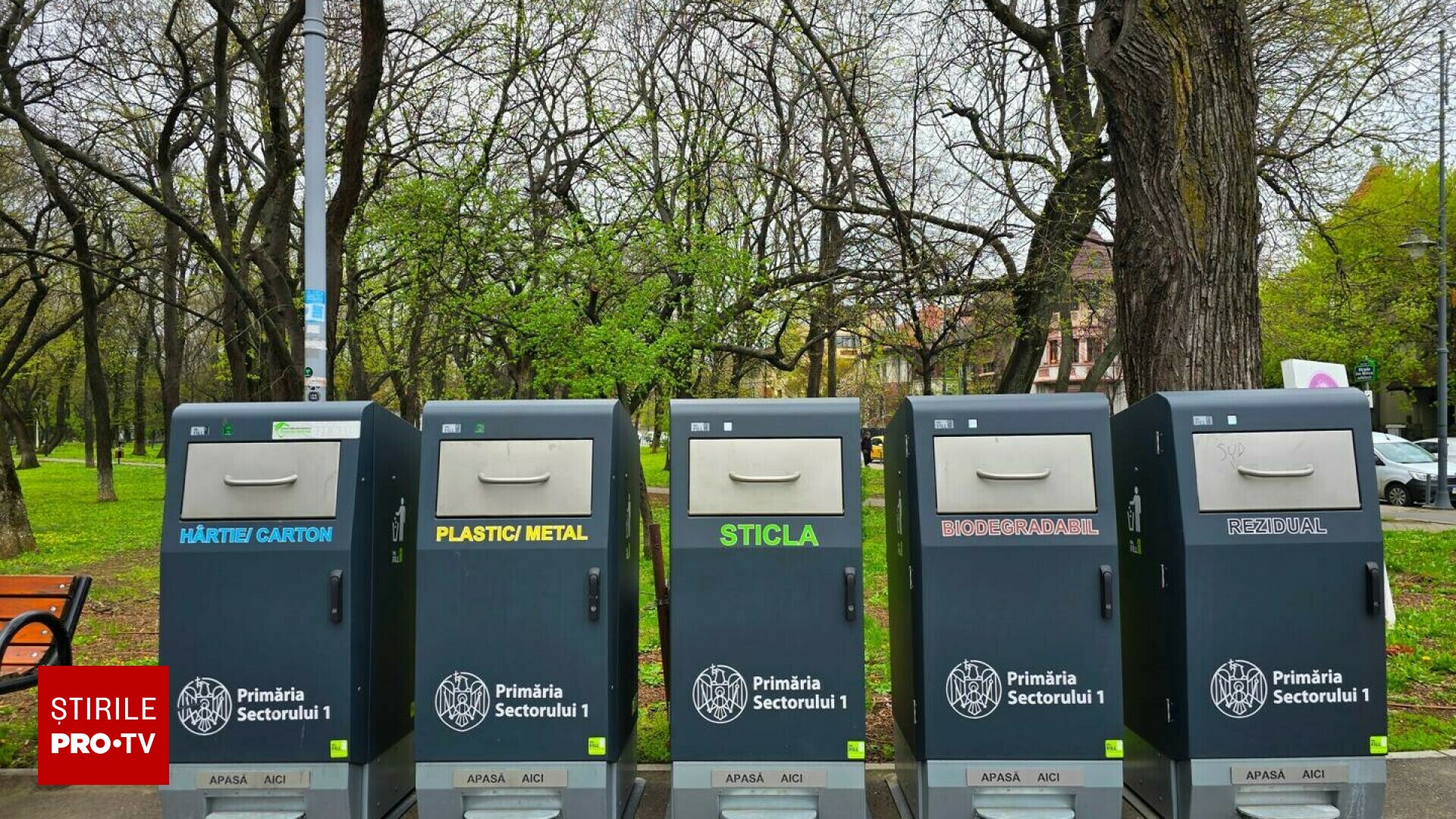 Pubele inteligente de milioane, un contract controversat în Sectorul 1 stârnește reacții.