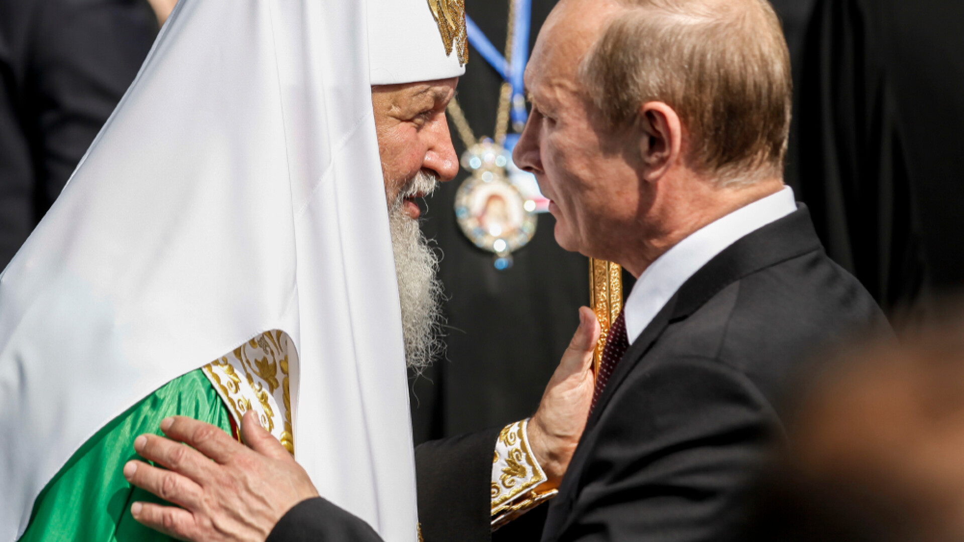 Vladimir Putin, preot, biserica, Kirill