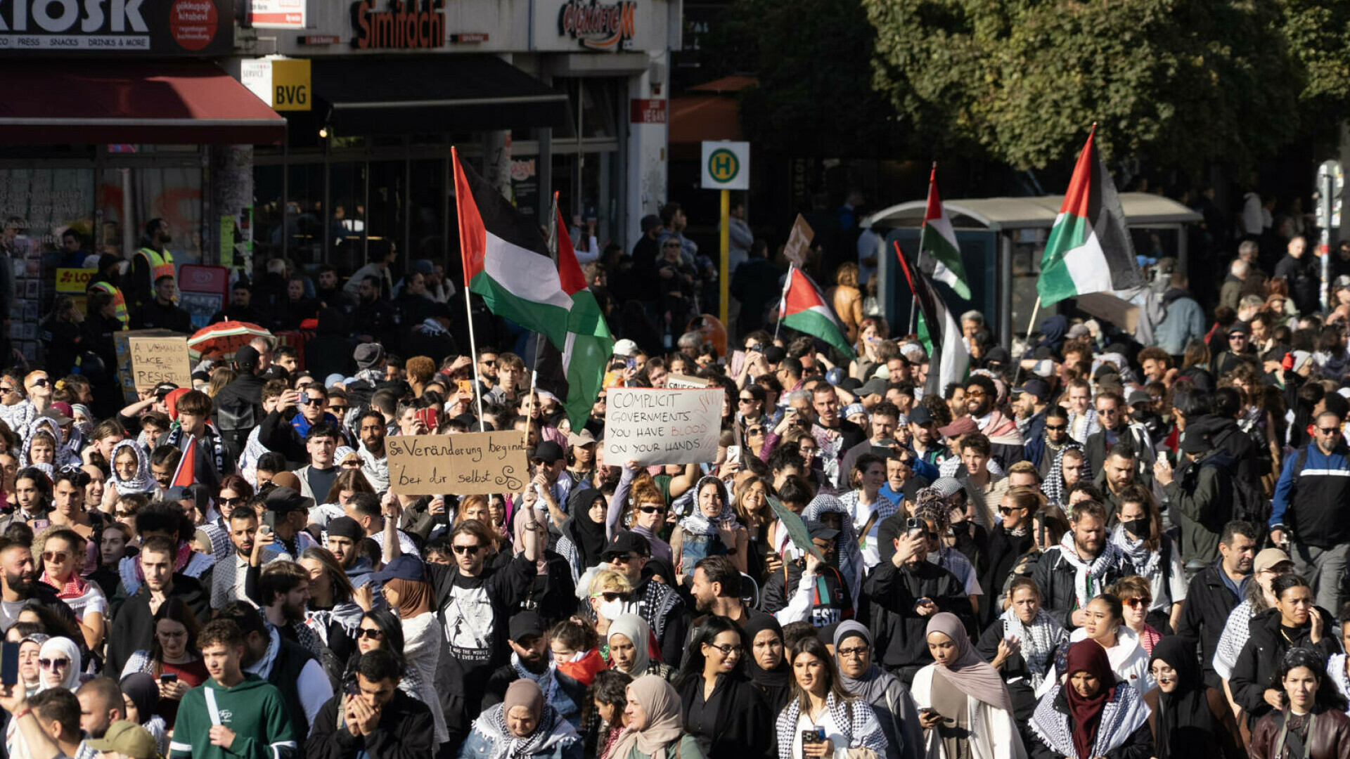 berlin protest gaza