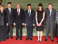 Traian Basescu la summitul NATO