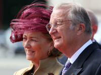 Regina Paola a Belgiei conduce! L-a scos pe Regele Albert II la plimbare