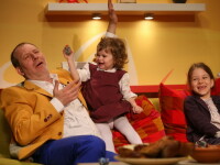 Busu si familia Papadopol, invitati de Paste la ProTV International