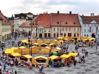Un targ ca pe vremea baronului Samuel von Bruckenthal va anima Piata Mare a Sibiului