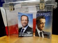 Nicolas Sarkozy si Francois Hollande