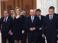 Traian Basescu, Mihai Razvan Ungureanu si membri ai PDL