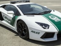 Lamborghini Aventador, politia Dubai