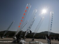 Baloane in Coreea de Nord