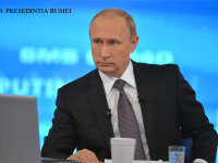 Vladimir Putin la conferinta de presa maraton