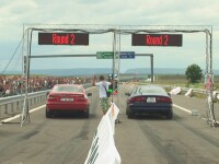 Intreceri pe autostrada A3. O noua editie Transilvania Drag Race, in weekend la Campia Turzii