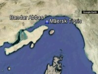 MAE: Patru romani se afla la bordul navei retinute de iranieni in Golful Persic. Ei sunt in siguranta