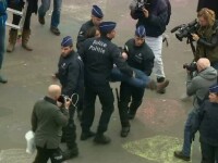 protest Belgia