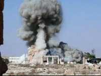 Statul Islamic a distrus aproape complet muzeul din Palmira. Artefacte de 2.000 de ani, spulberate in explozie