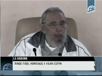 Fidel Castro, aparitie rara in public. Discursul tinut in fata elevilor de la o scoala din Havana