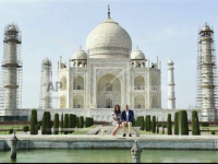 William si Kate la Taj Mahal