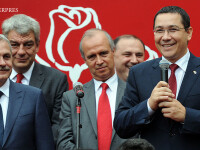 Victor Ponta la un miting electoral in Braila