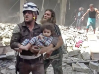 Cel putin 30 de morti in Siria dupa ce fortele guvernamentale au bombardat un spital si o cladire rezidentiala. VIDEO