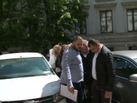 Noua infruntare la tribunal in cel mai costisitor divort din Romania. Dan Adamescu a fost carat pe brate de bodyguarzi