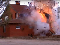 casa de rugaciune a ISIS in Rusia aruncata in aer