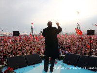 miting al lui Erdogan in Istanbul