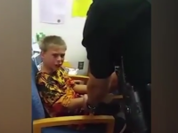 Un baiat autist de 10 ani a fost incatusat la scoala si dus in arest. Ce i-a facut unui angajat de la scoala lui. VIDEO