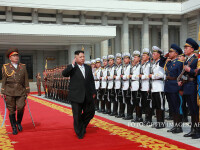 Kim Jong Un, inspectie militara