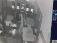 Bărbat bătut cu sălbăticie într-un bar din oraşul Beclean