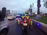 paramedici pe motociclete