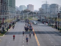 430 de străini au participat la un maraton organizat la Phenian