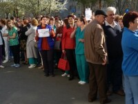 tulcea, protest, salarii,