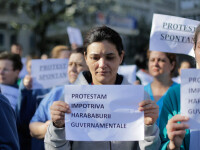 Angajaţii Institutului pentru Boli Cardiovasculare C. C. Iliescu sunt din nou în stradă
