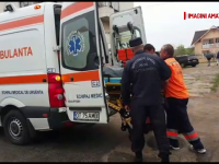 Muncitor din Olt, la spital, după ce a căzut de pe acoperișul unui bloc în podul clădirii