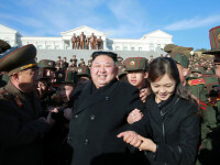 Soția lui Kim Jong-un, statut privilegiat în Coreea de Nord. I-a fost acordată o distincție fără precedent