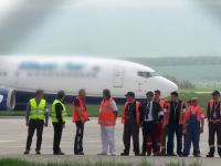 Grevă de avertisment pe Aeroportul Sibiu. Angajații au cerut mărirea salariilor