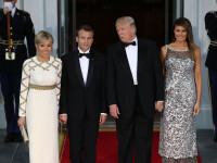 Întâlnire Trump - Macron la Casa Albă