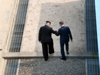 AFP: Elemente-cheie ale declaraţiei semnate de Kim Jong Un şi Moon Jae-in, la finalul summitului