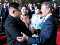 Gluma făcută de Kim Jong-un la summit în fața liderului sud-coreean
